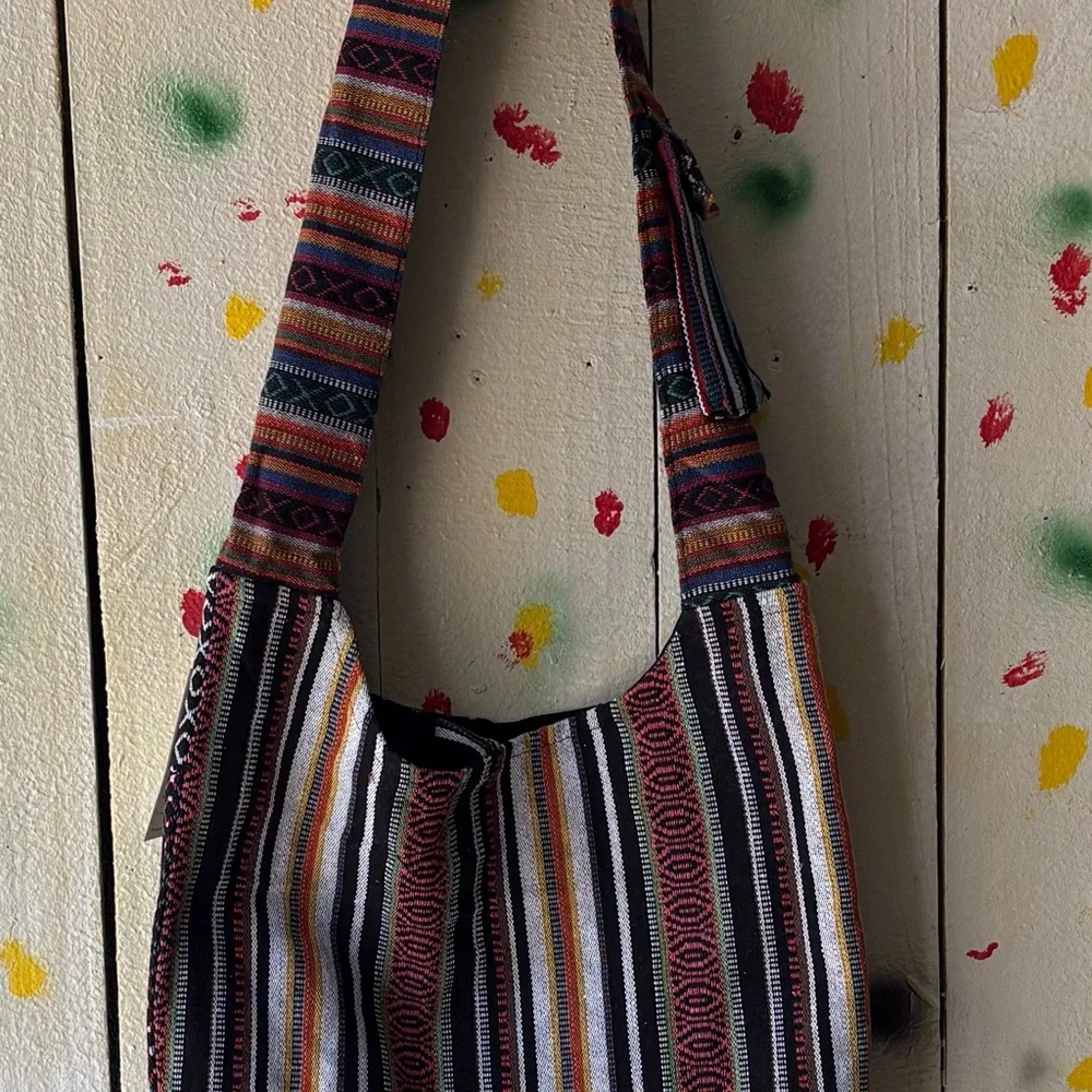 Multicolor Patterned Women's Bag - Picture 2 of 3